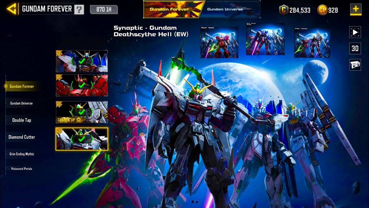 Buying New GUNDAM FOREVER CODM Armory Series with FOUR LEGENDARY Operators & Showcasing all features