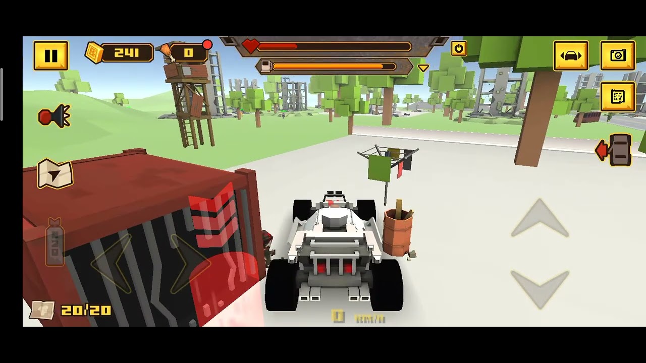 Do not go with the LTU or armored car if the location is not dangerous in blockapocalypse