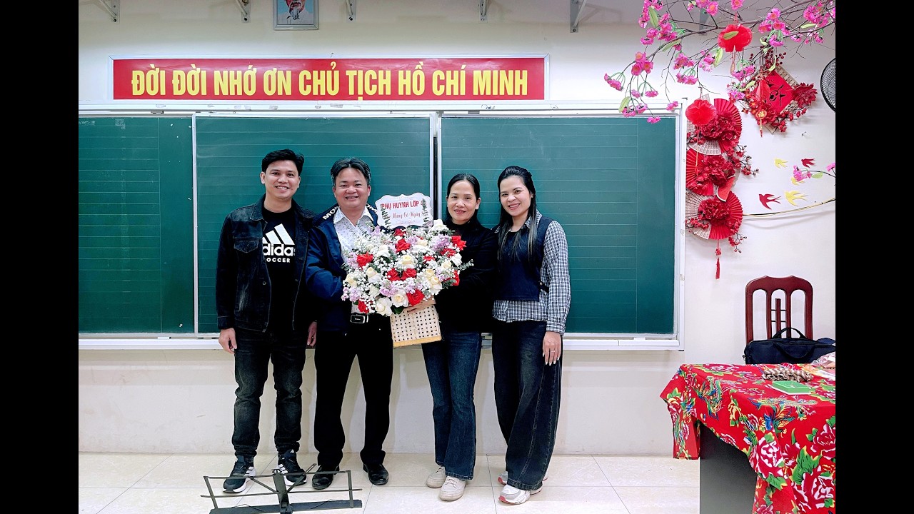 Lời chúc 8/3 từ các con lớp 4D… gửi cô giáo” 🌷