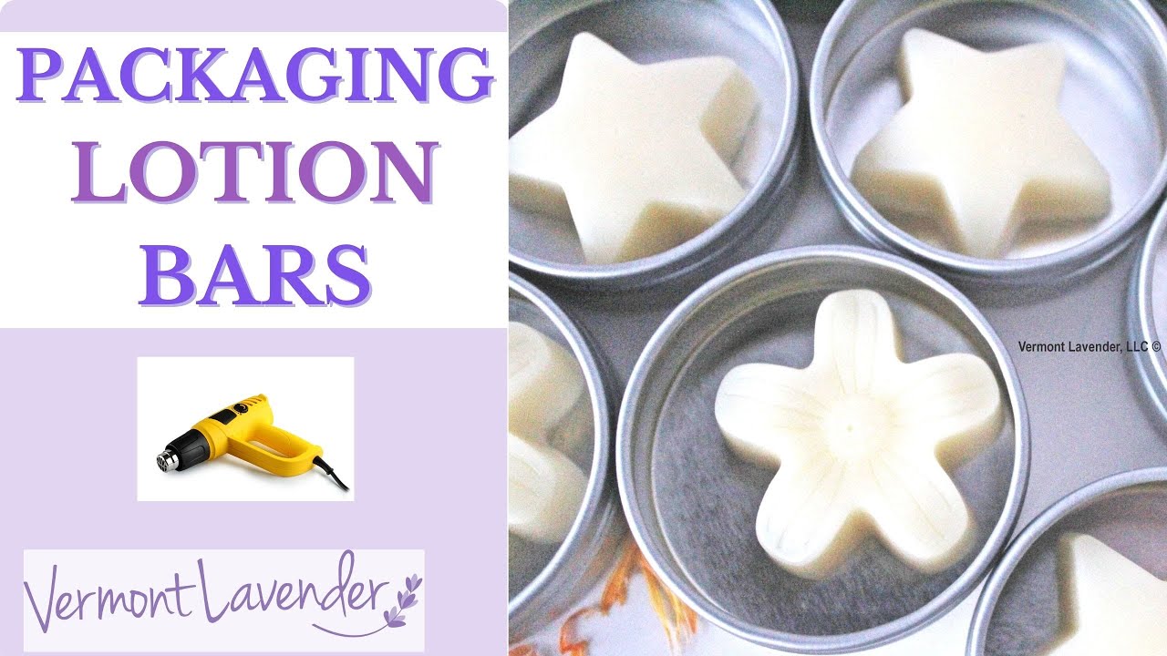 Shrink Wrapping Solid Lotion Bars (With A Heat Gun) | Tips and Tricks