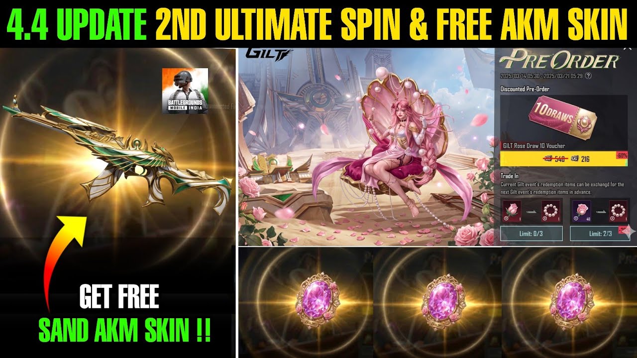 😳Trick Get Upcoming Ultimate Akm Skin In Bgmi | Bgmi New Ultimate Spin