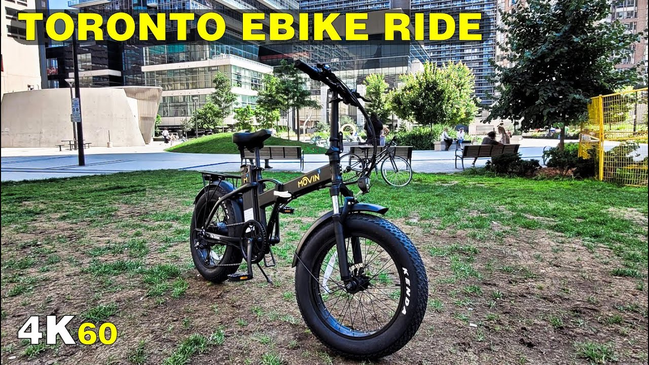 Toronto Ebike Ride on The Movin' Electric Bike (Aug 2021)