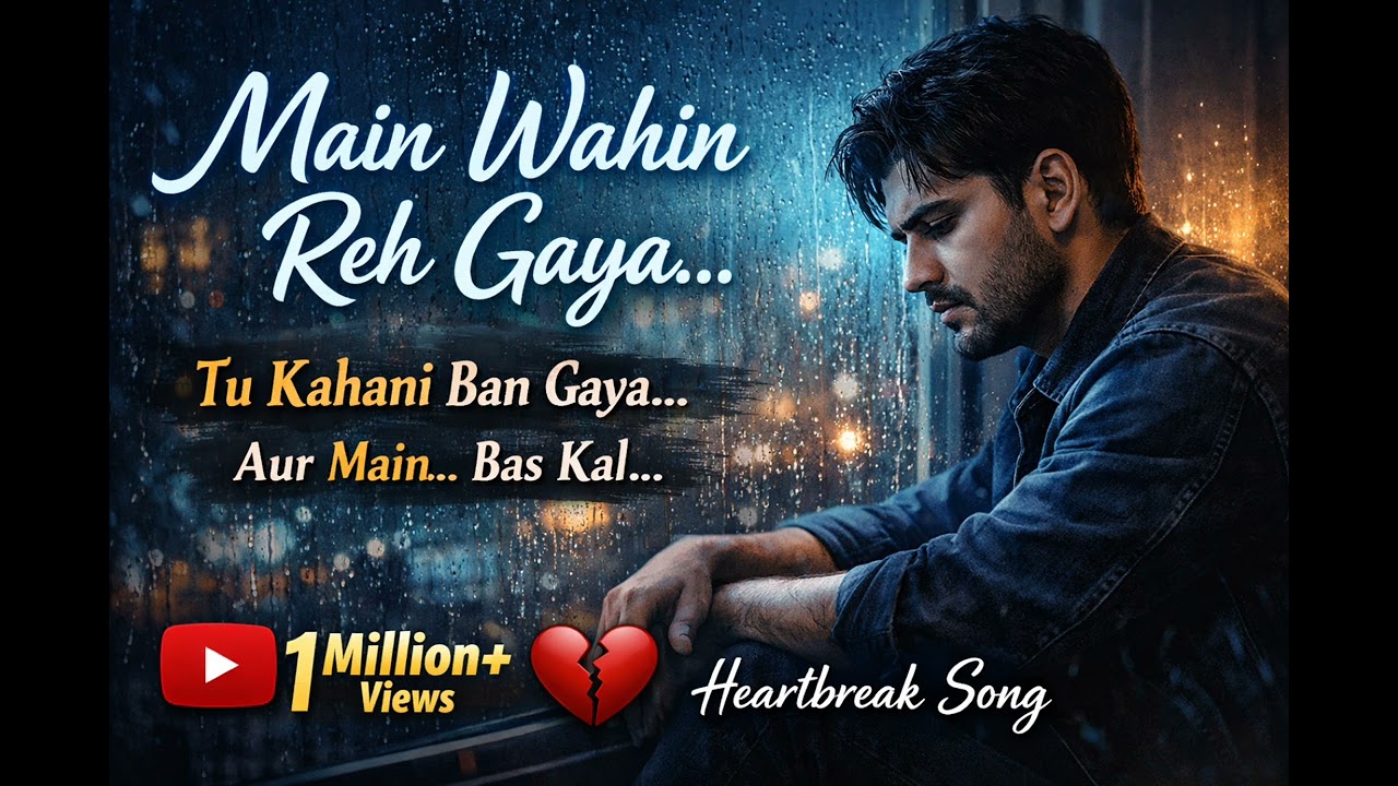 Main wahi reh gaya #slowed reverb emotional song 😭#1million target 🎯