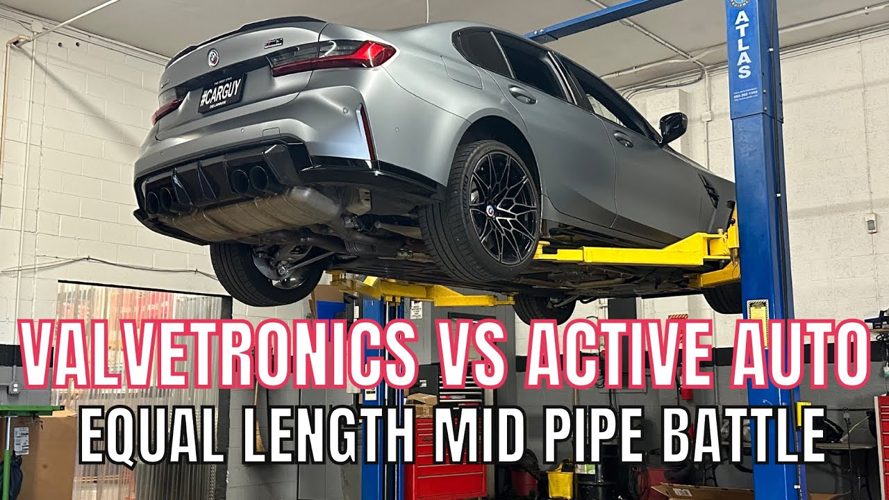 G80 BMW M3 Valvetronics EL Mid Pipe vs Active Auto EL Mid Pipe - Which one sounds the best?