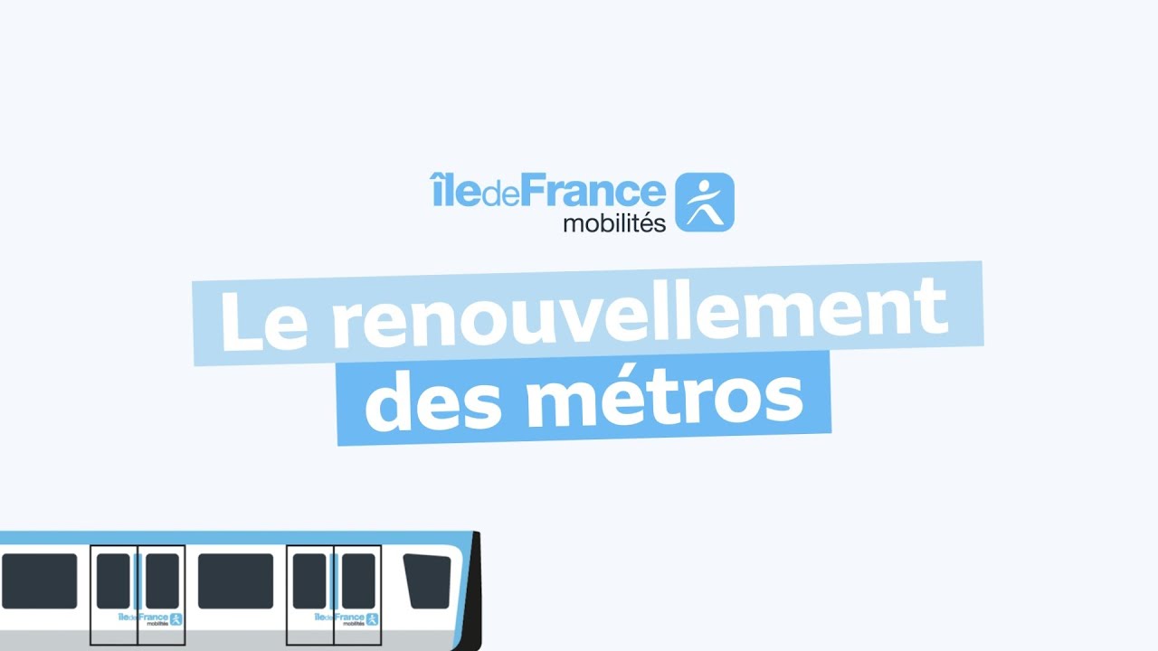 Calendrier du renouvellement des métros franciliens