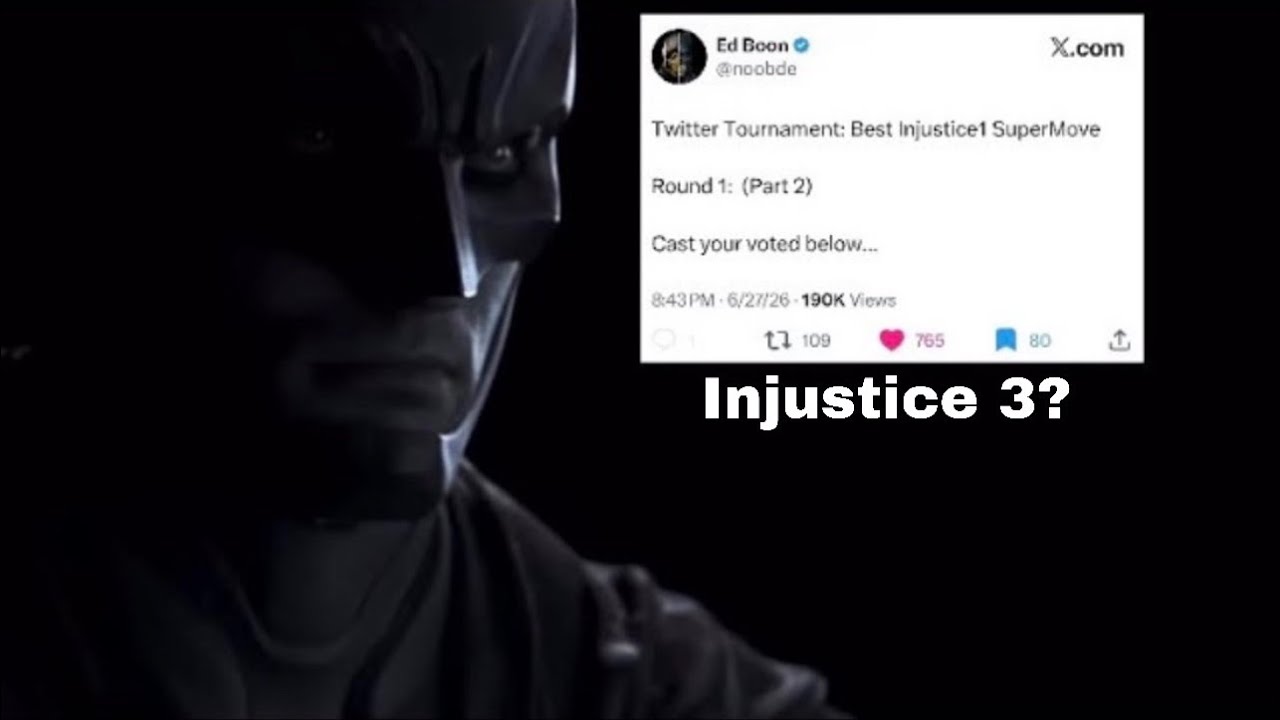 Injustice 3 Speculation back by Ed Boon?