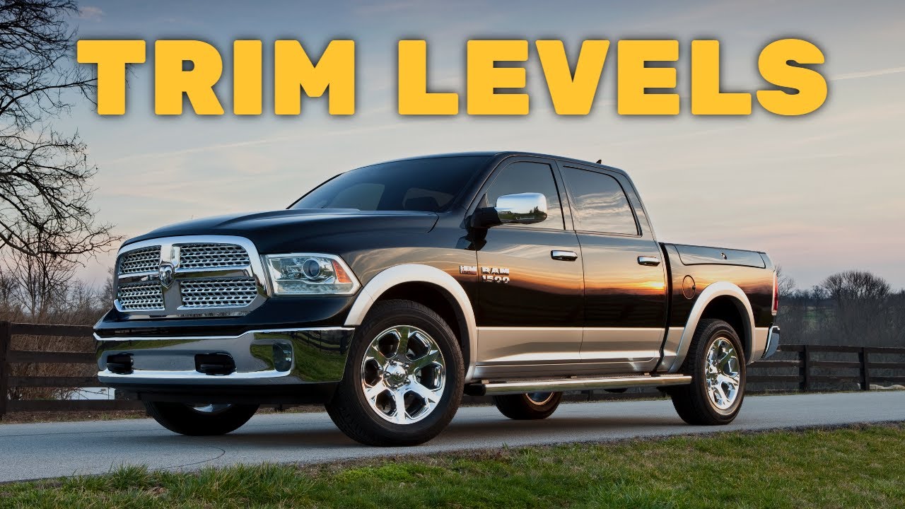 2013 RAM 1500 Trim Levels and Standard Features Explained