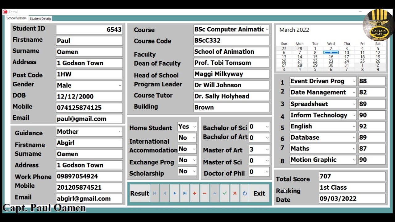 How to Create a C++ Student Management System with Database in C++ Builder - Part 1 of 3