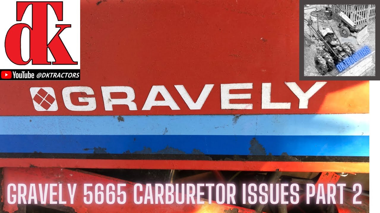 Gravely 5665 carburetor issues part 2