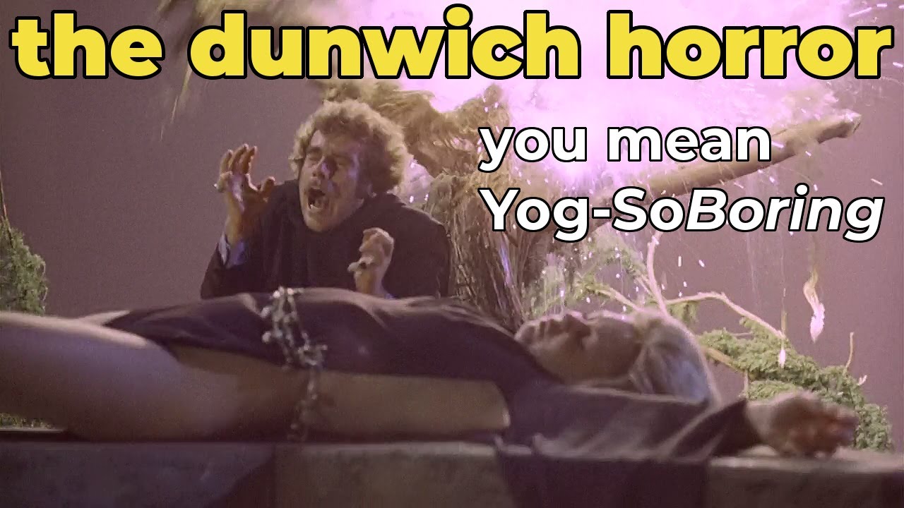 The Dunwich Horror (1970) - fan appreciation supercut featuring Dean Stockwell vs. Yog-Sothoth.