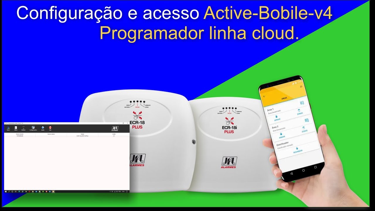 (11)-Configurando tipo de zona 1 mista física da  ECR-18 Plus forma manual e via software.