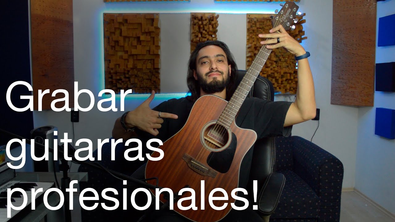 Cómo grabar guitarra acústica con un micrófono