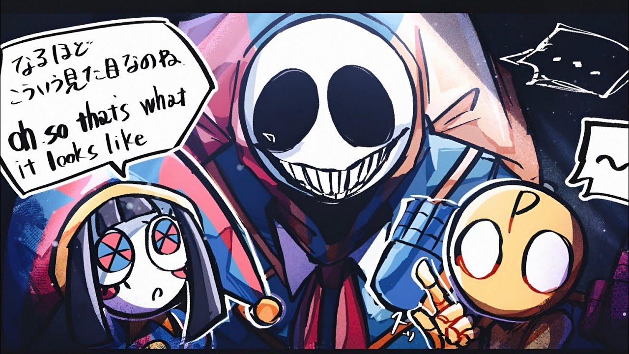 Poppy Playtime X The Amazing Digital Circus Crossover Comic Dub 