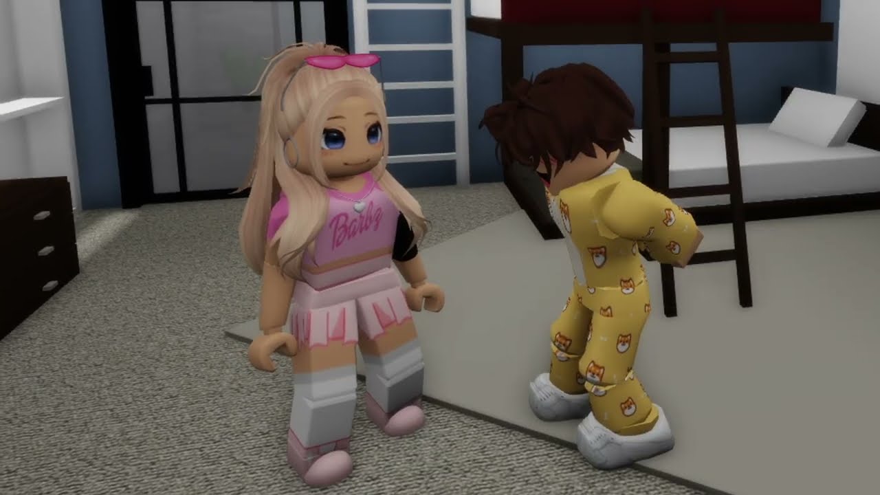 МОЯ БЕЗУМНАЯ ФАНАТКА ПРИГЛАСИЛА МЕНЯ НА НОЧНИК... (Roblox Brookhaven)
