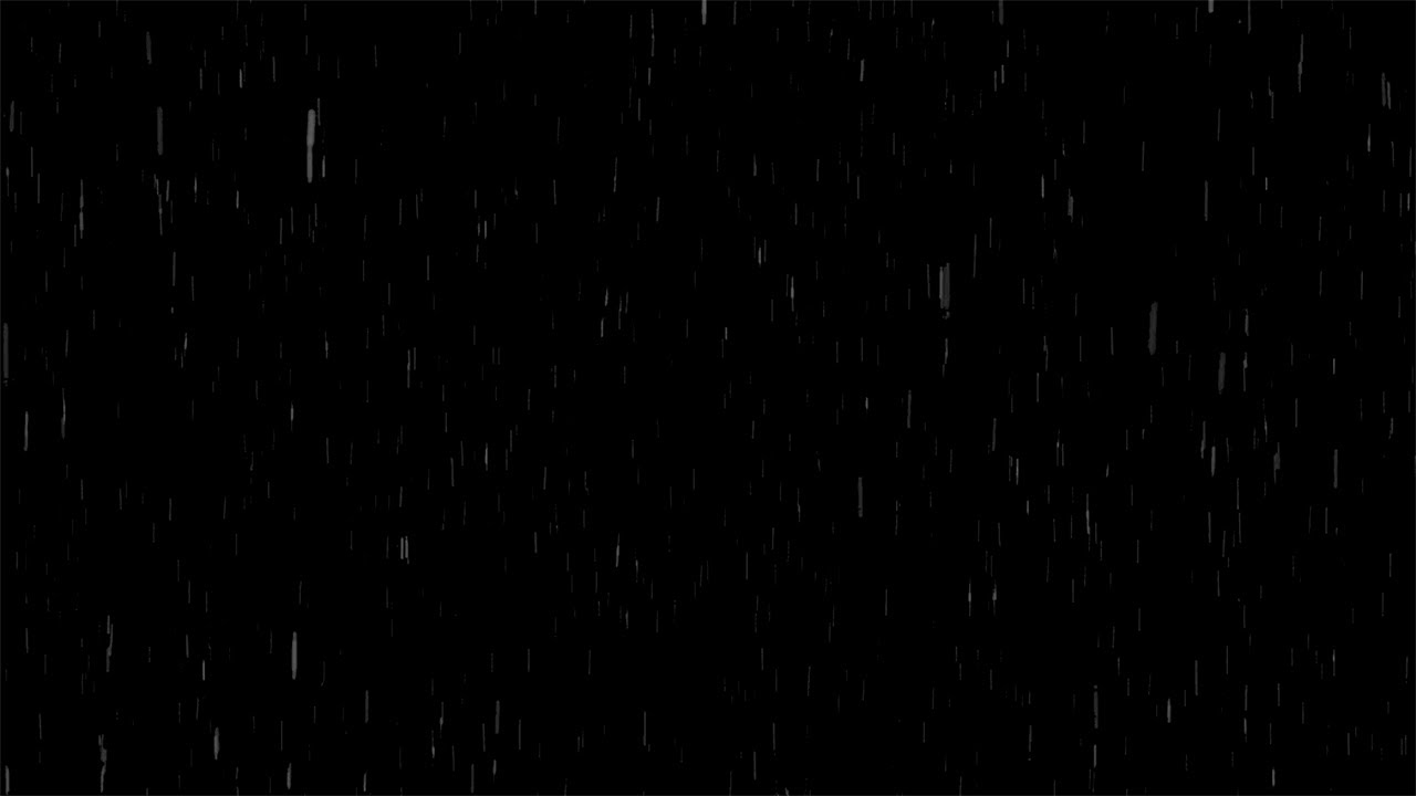 SLEEP SOUNDLY & Deeply with Gentle Rain Sounds TO Overcome Insomnia Black Screen - 24 Hours