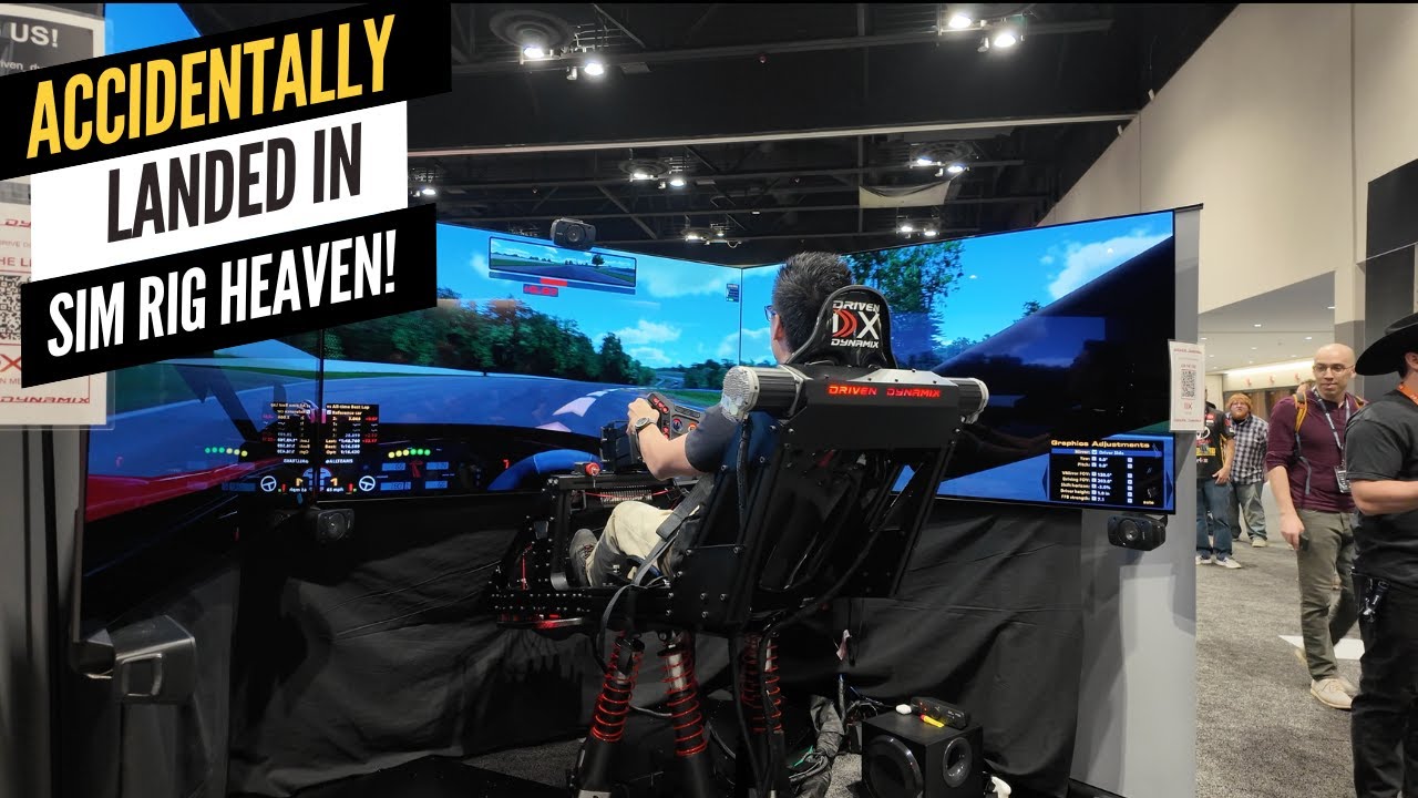 The top Gaming Rigs at the 2025 Chicago Sim Rig Expo!
