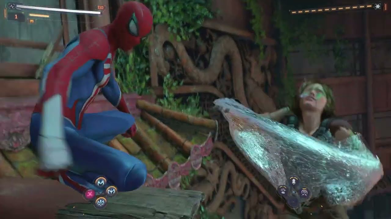Stealthy spidering while in Spectacular Mode 🕷️🕸️ --  Marvel's Spider-Man 2 --