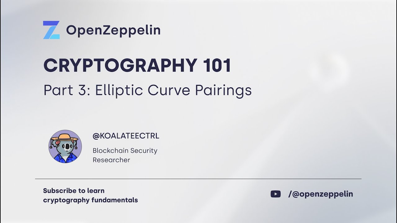 Cryptography 101 for Blockchain Developers Part 3/3: Elliptic Curve Pairings