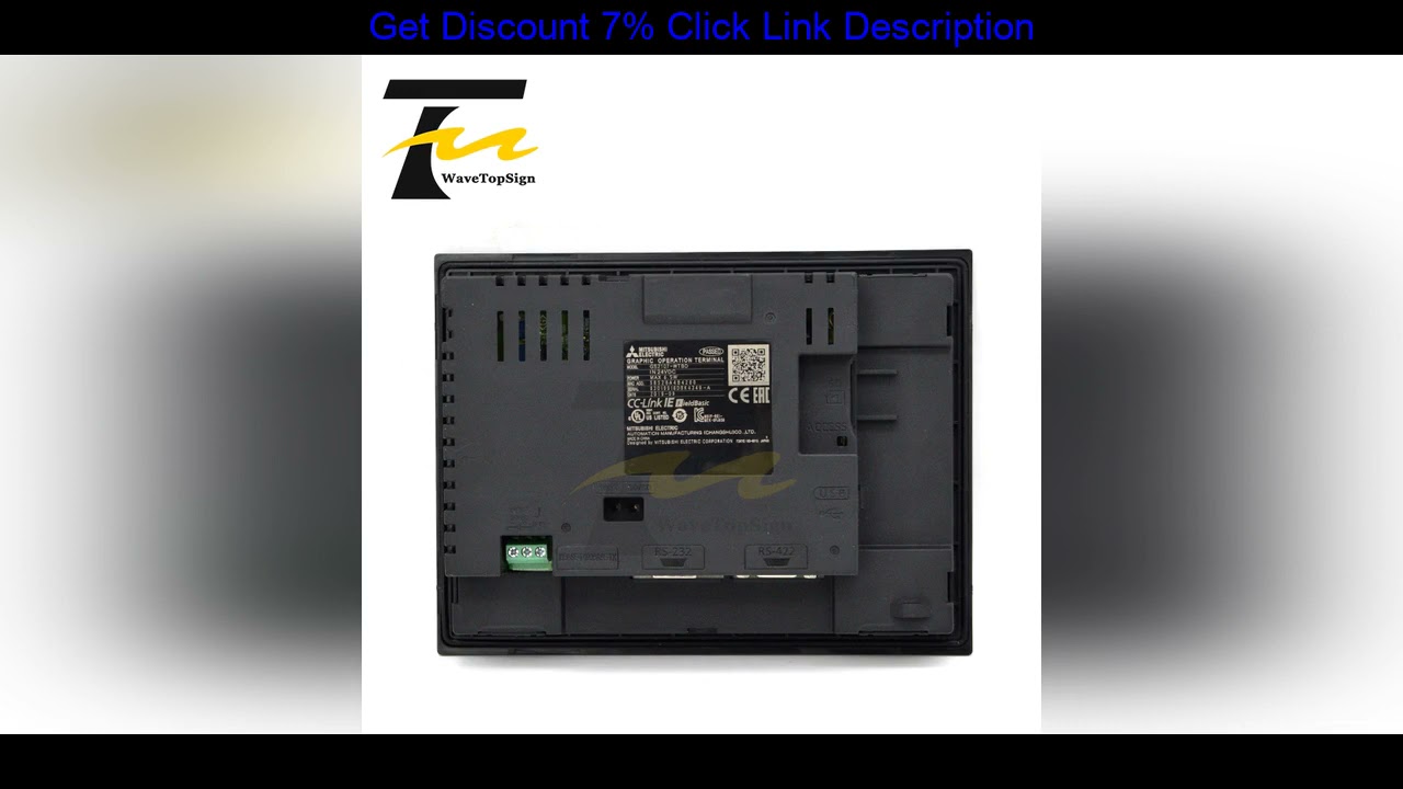 Deal Mitsubishi Touch Screen Human Machine Interface GS2000 Series GS2107-WTBD GT2510-VTBD  GT2712-