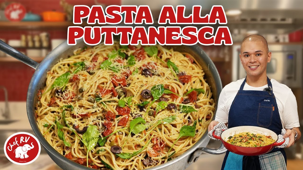 CHEF RV’s PASTA ALLA PUTTANESCA