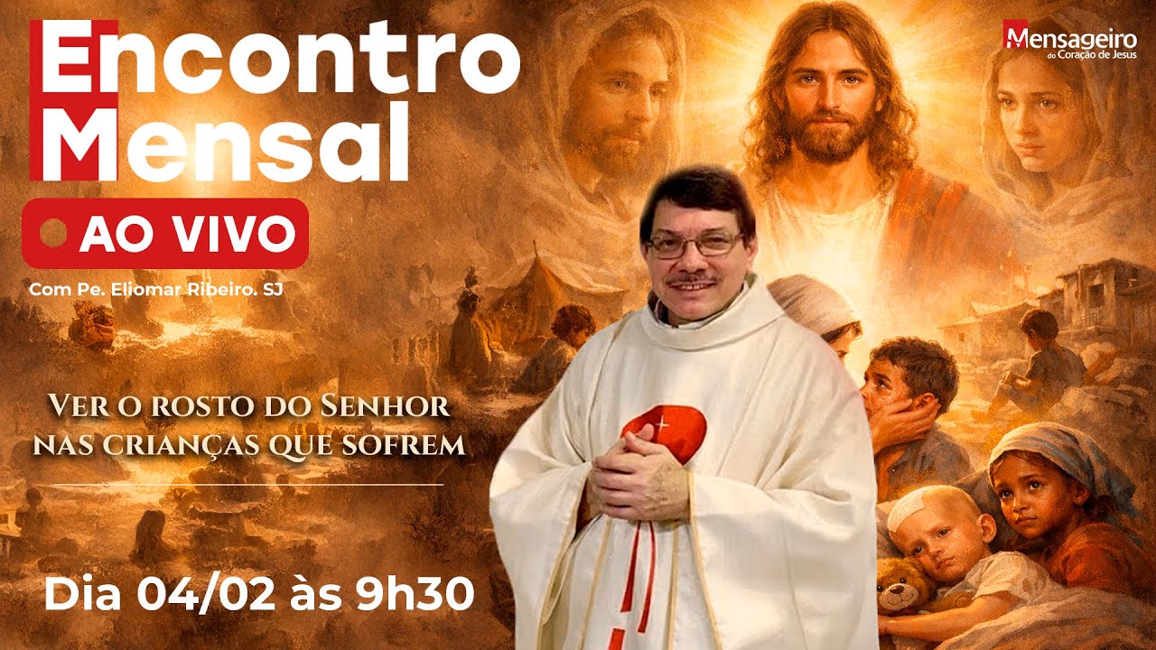 04/02/26 - Encontro Mensal da Revista Mensageiro com Pe. Eliomar Ribeiro. Sj.