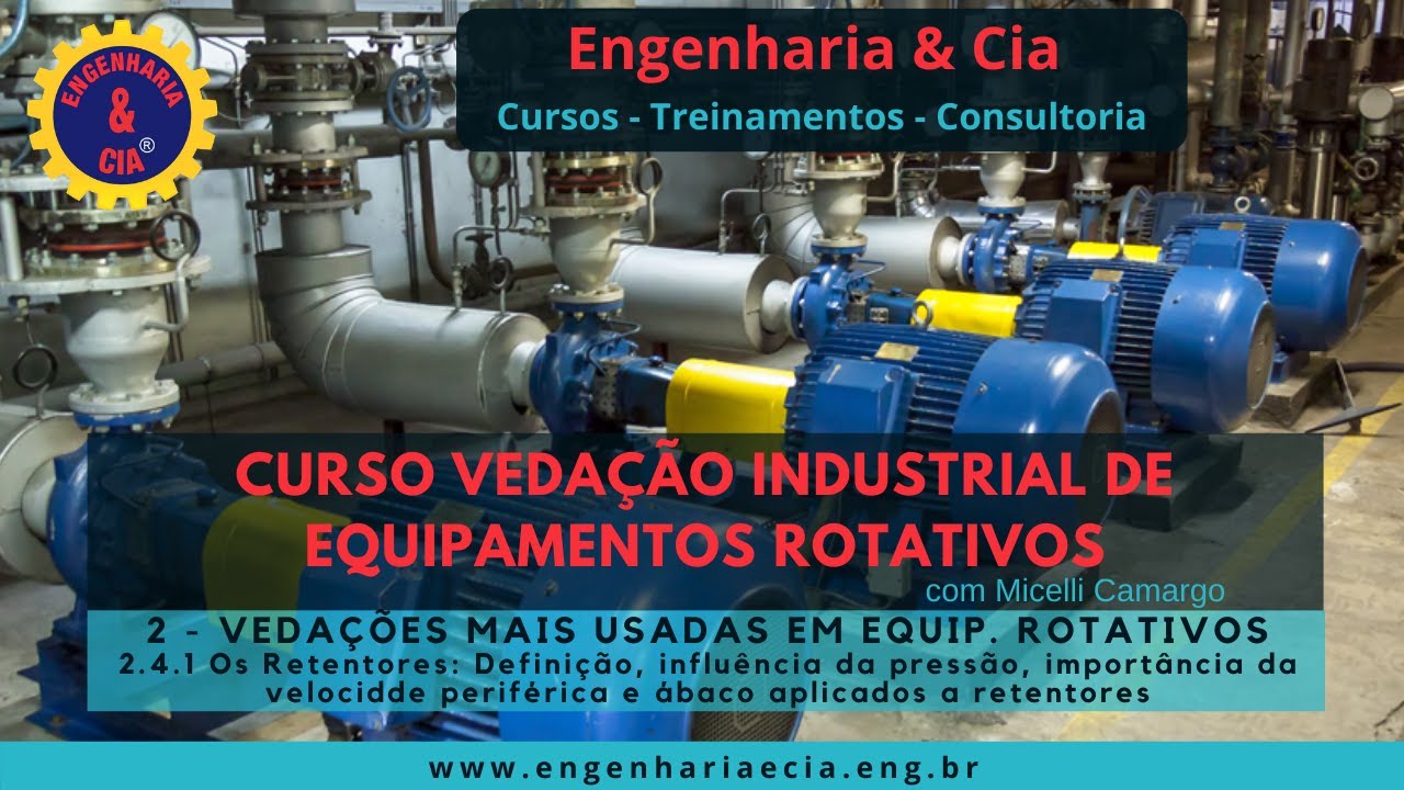 2.4.1 Os Retentores - Defini&ccedil;&atilde;o | Curso VEDA&Ccedil;&Atilde;O INDUSTRIAL DE EQUIPAMENTOS ROTATIVOS
