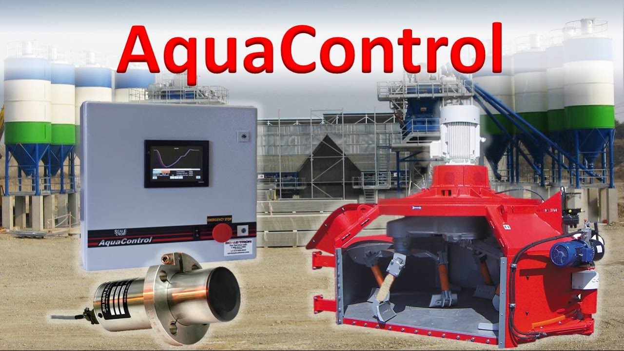 AquaControl, mixer moisture sensor and controller