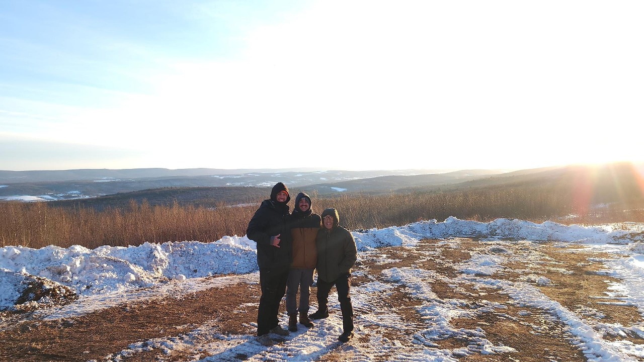 A Big Trip to Little Switzerland | Winter Hot Tent Camping and Hiking in Jim Thorpe, PA