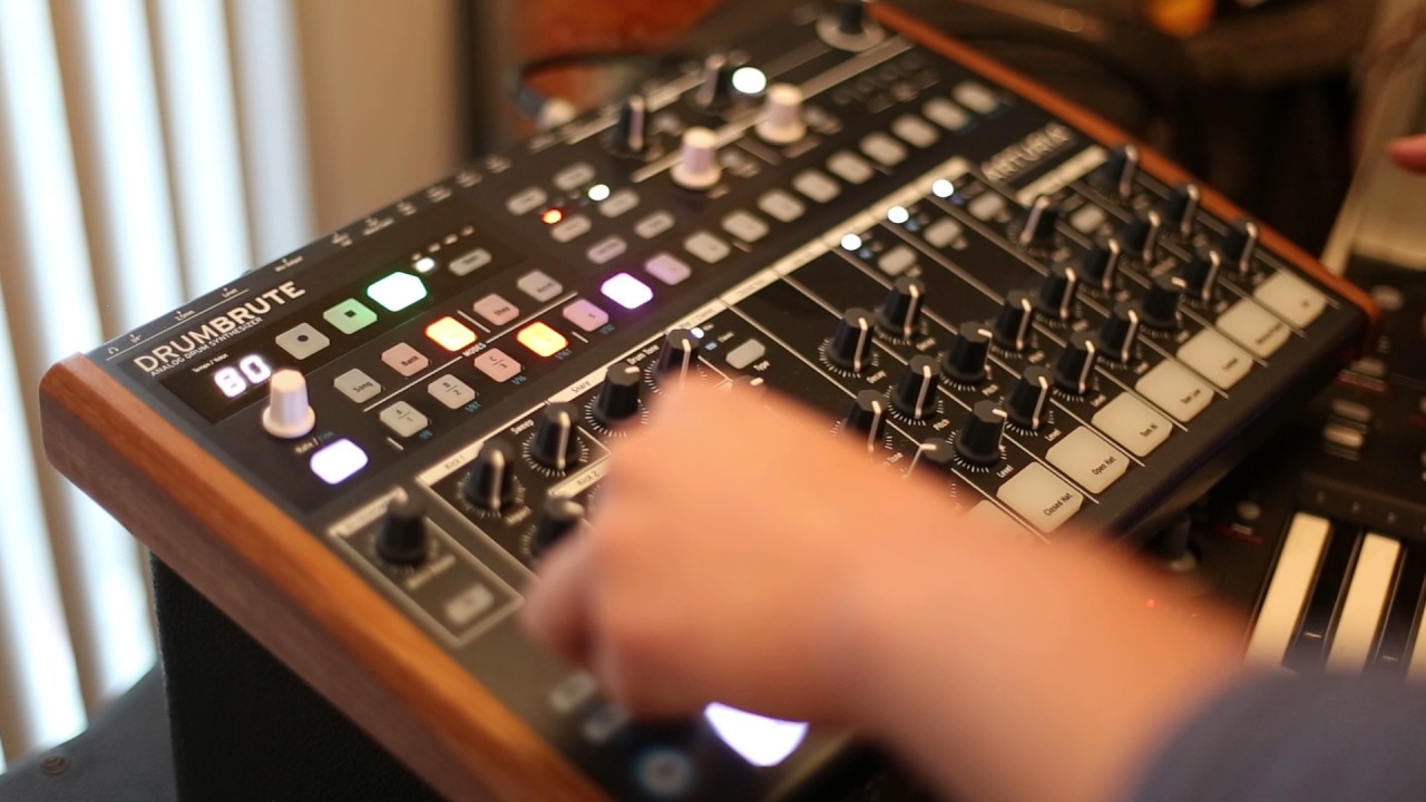 Hunter (Bjork/Mark Bell) Arturia Drumbrute Demo