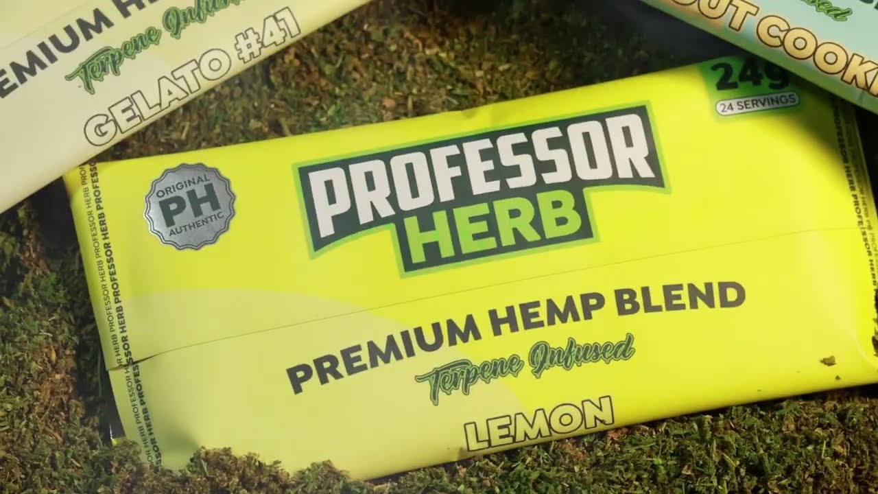 New Professor Herb Hemp Blends