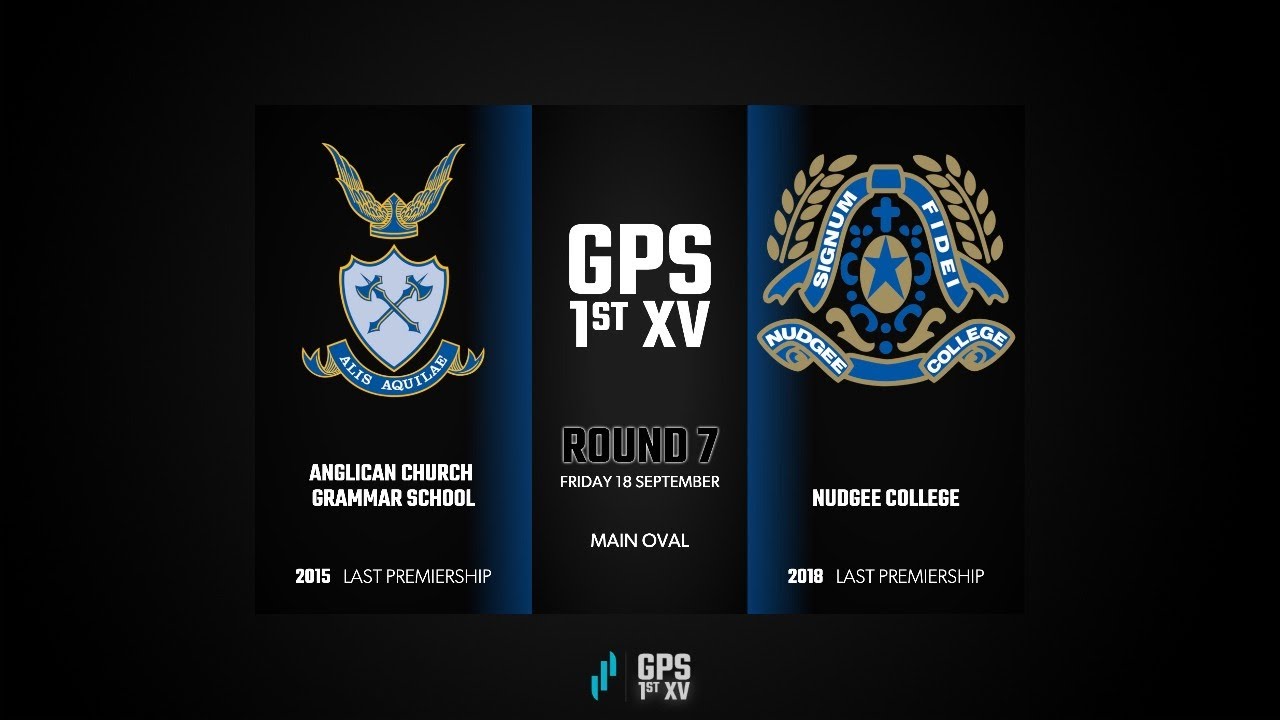 GPS 2020 Round 7: Anglican Church Grammar School v Nudgee College