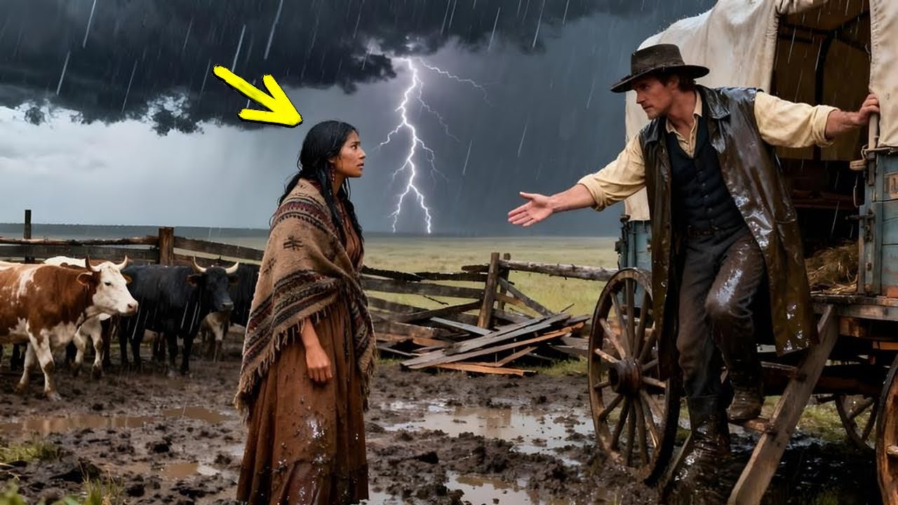 Indián nő fagyoskodott a viharban – Amíg egy farmer meg nem látta és azt nem mondta: „Gyere velem!”