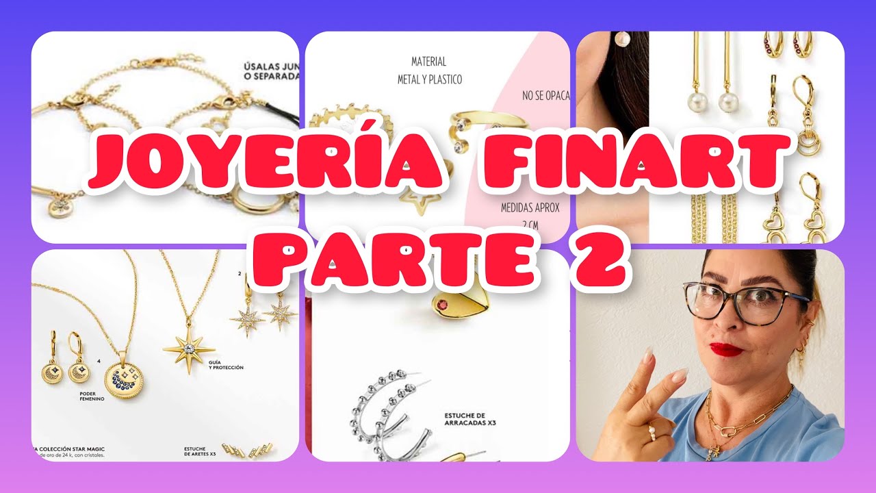 JOYERÍA FINART PARTE 2 agregué algunas piezas a mi pequeña colección #finart #esika
