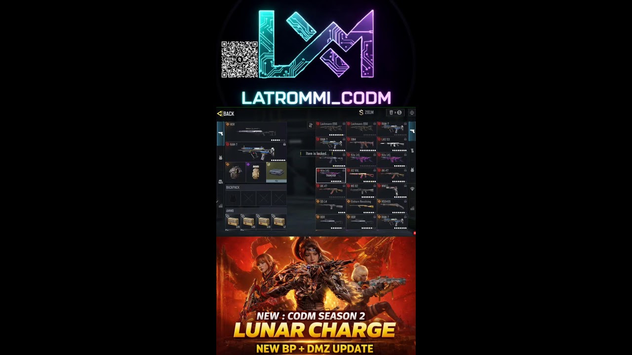 back to old account ● Join our discord server to participate giveaways