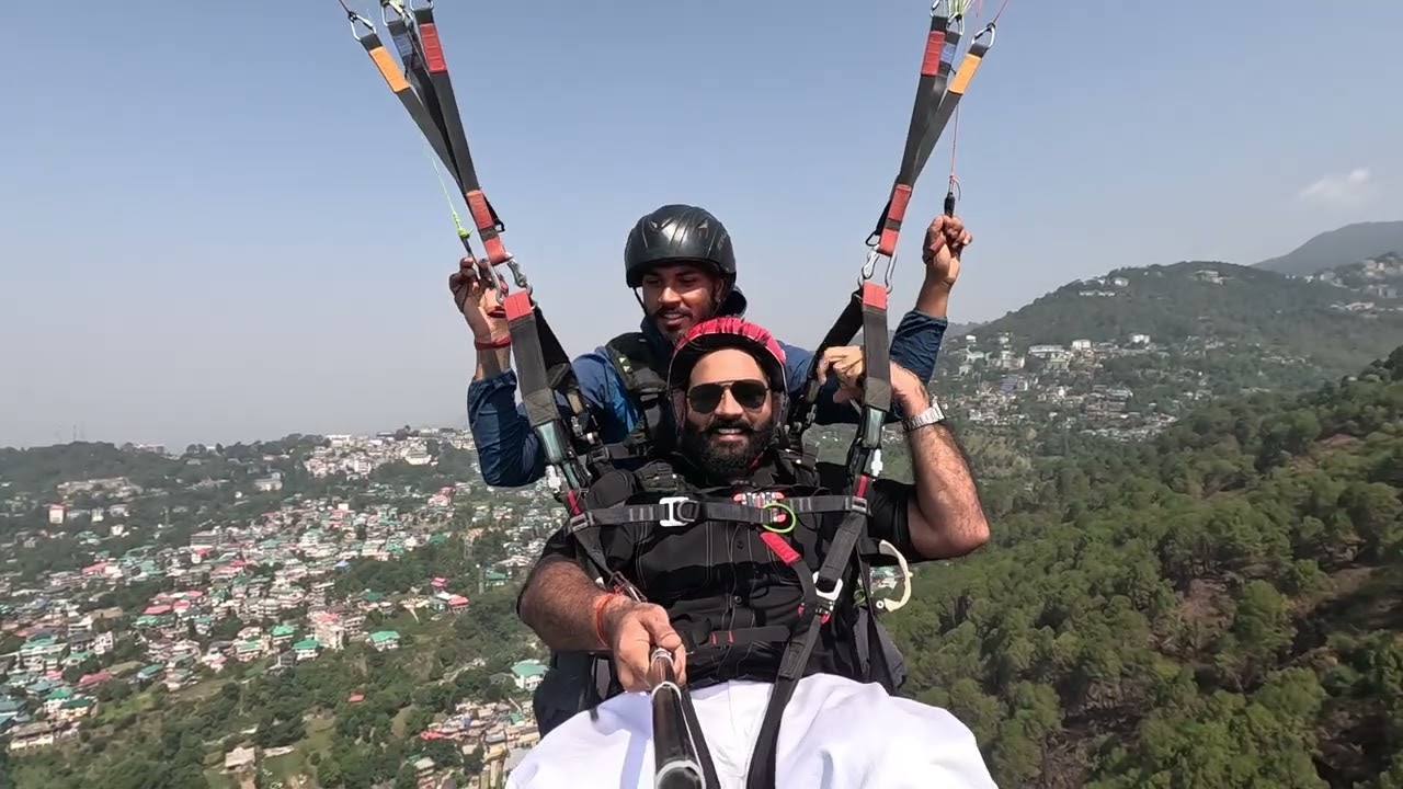 Paragliding at 1800 ft in Dharamshala – My Dream Finally Took Flight! 🪂✨