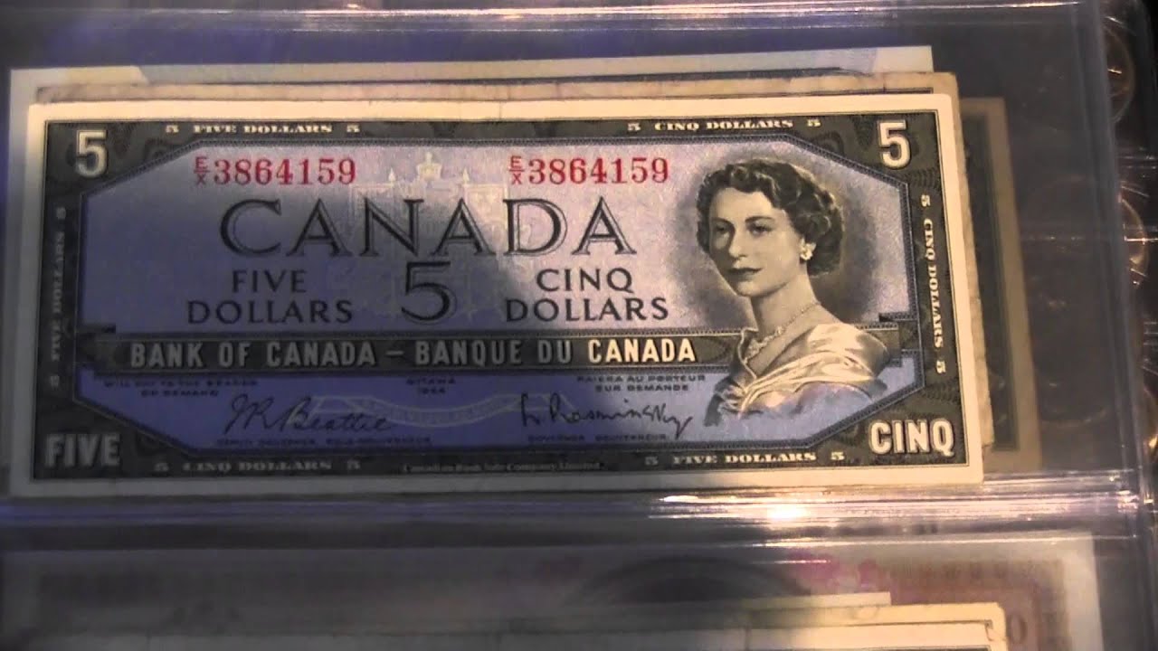 canadian paper money
