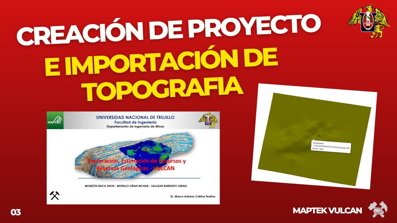 01. Creación de proyecto e importacion de Topografía.