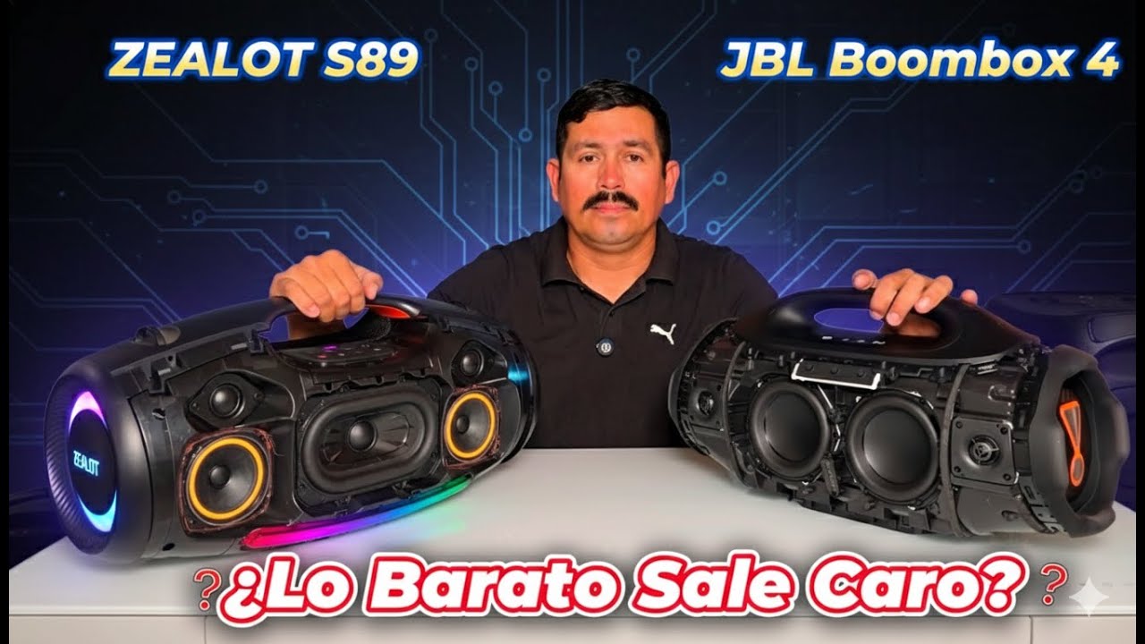 ¿Lo Barato Sale Caro? JBL BOOMBOX 4 vs ZEALOT S89💪