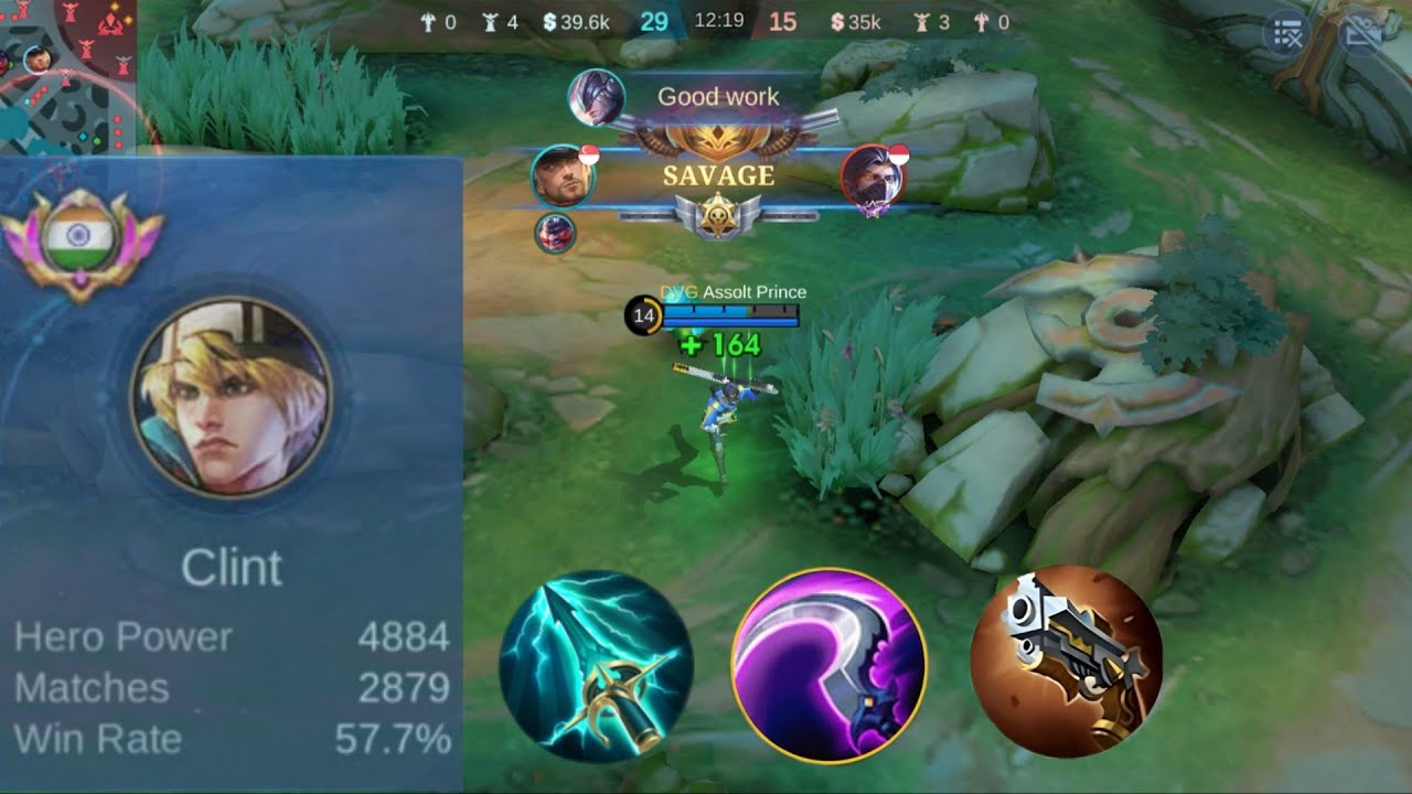 GLOBAL CLINT PERFECT SAVAGE GETTING GAMEPLAY 💪