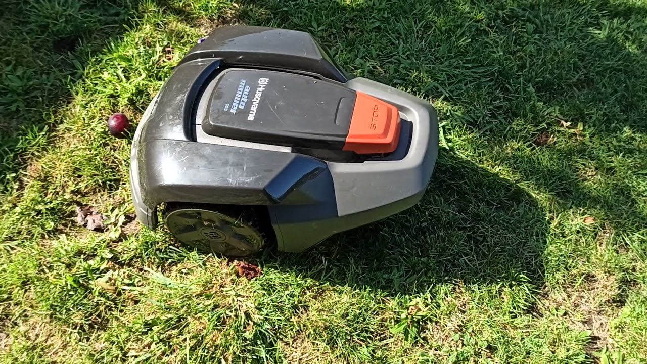 automower husqvarna  105 robot .prueba de campo