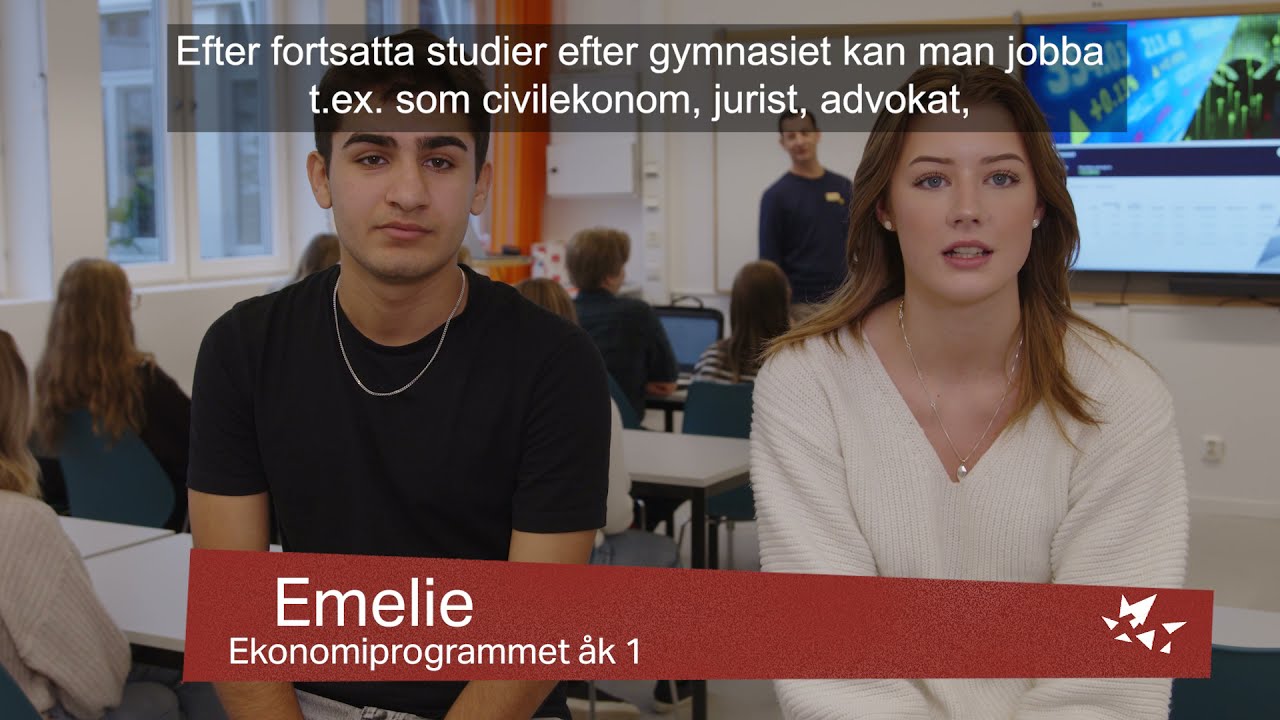Ekonomiprogrammet Möckelngymnasiet