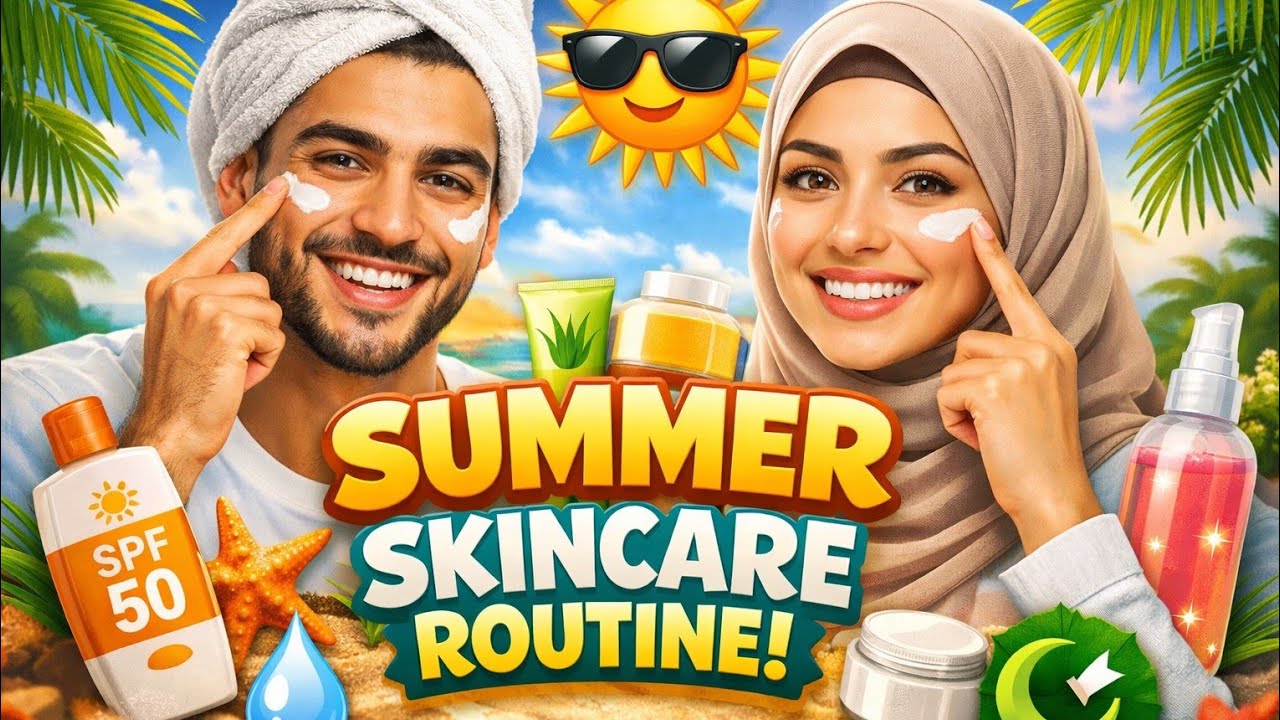 Summer Skincare Routine For Men & Women (Islamic-Friendly)