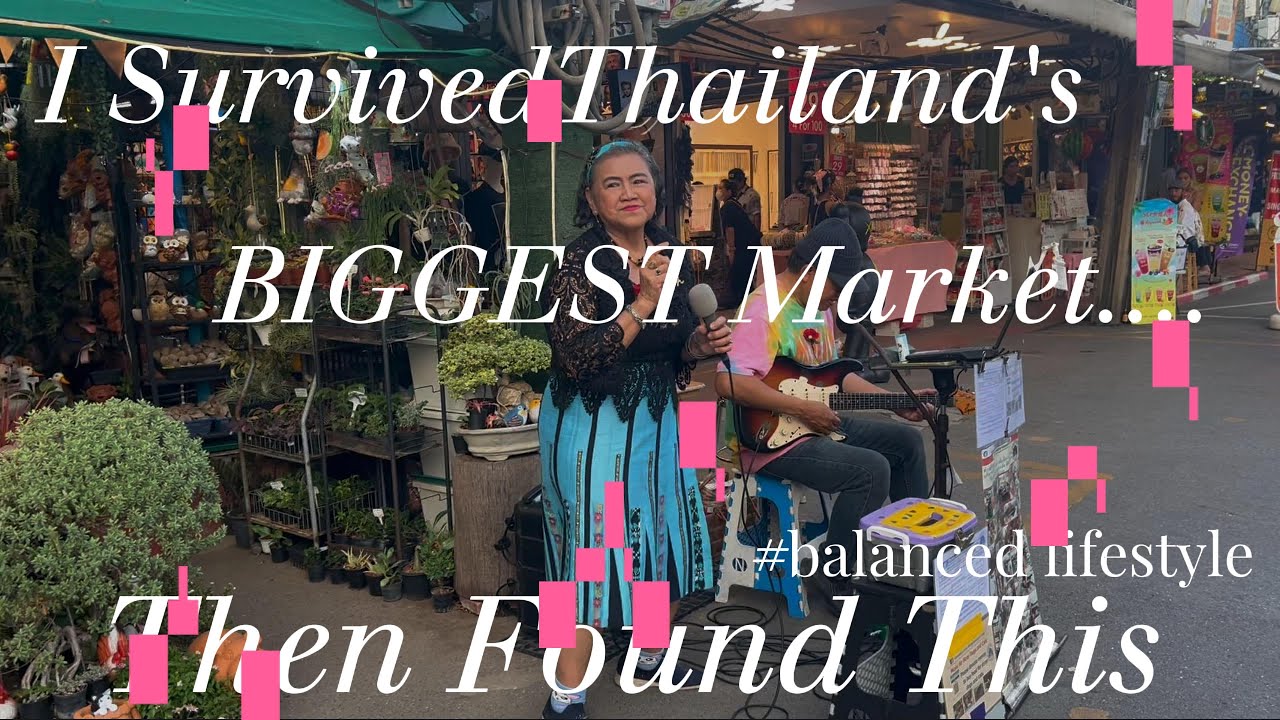 I Survived Thailand's Biggest Market.... & Then I Found This