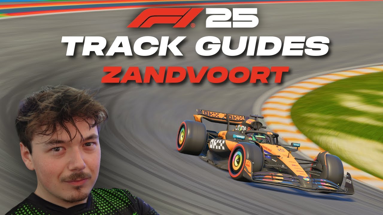 Руководство по трассе F1 25 Zandvoort &mdash; стратегия ERS + настройка включены
