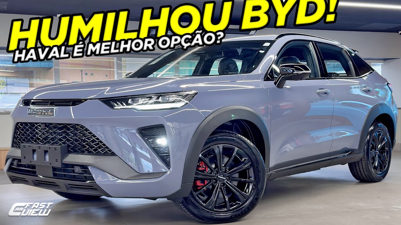 MELHOR QUE BYD MAS NINGUÉM ADMITE? NOVO GWM HAVAL H6 GT 2025 +BONITO, POTENTE E COM MAIOR AUTONOMIA!