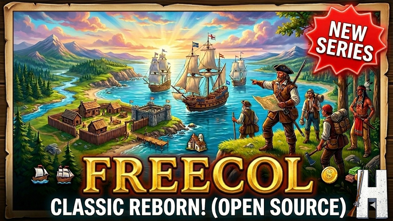 Free Colonization | FreeCol | Первый взгляд | Новый сериал