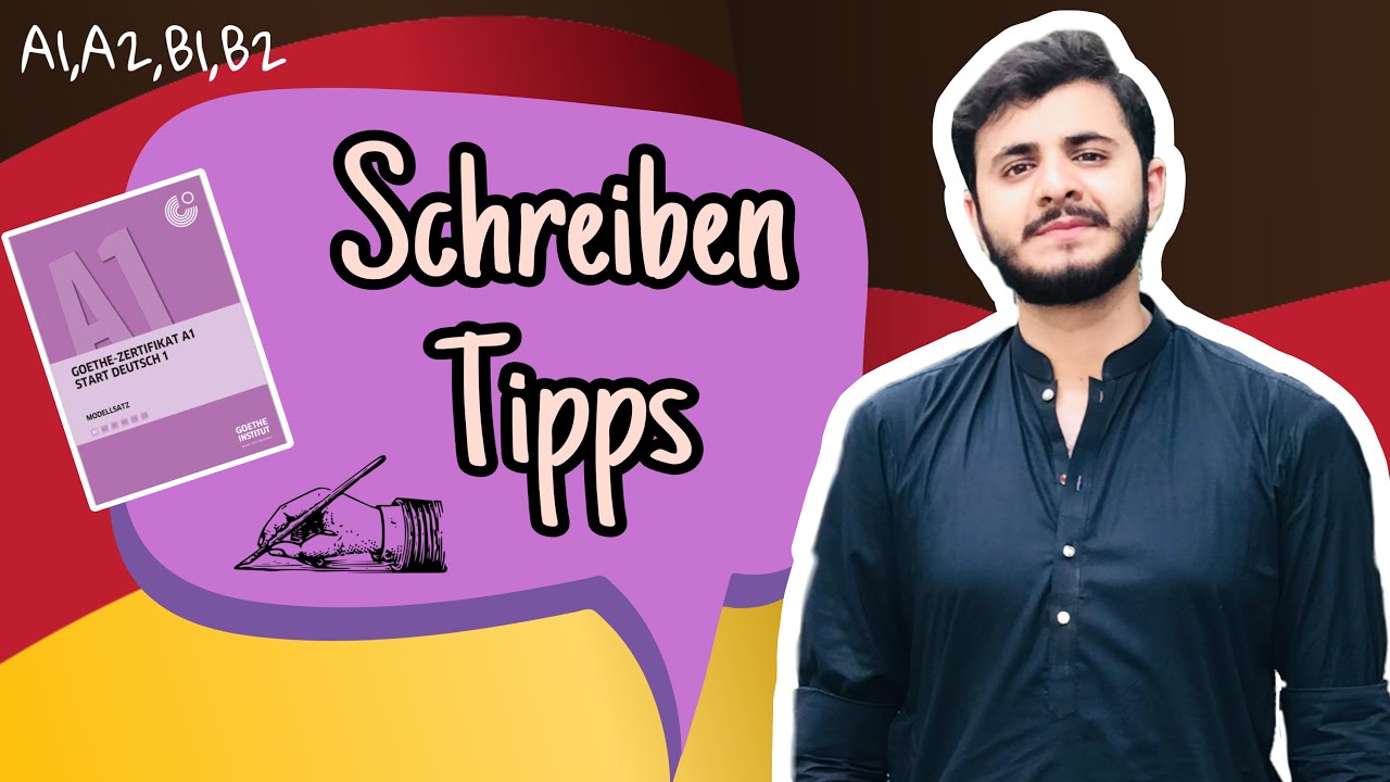 Tips to improve you writing skills in German language | Tips for Schreiben | A1/A2/B1 Screiben |