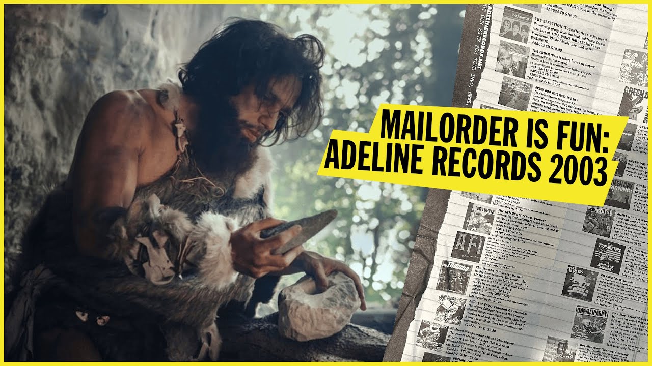 Mailorder Is Fun - Adeline Records 2003 Catalog - w/AFI - Sing The Sorrow Vinyl