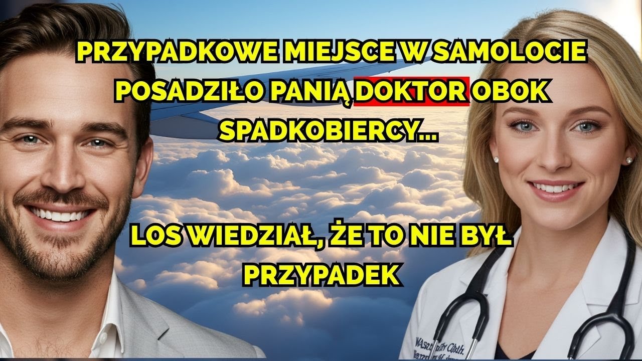 Przypadkowe miejsce w samolocie posadziło panią doktor obok spadkobiercy… los wiedział, że to nie ..