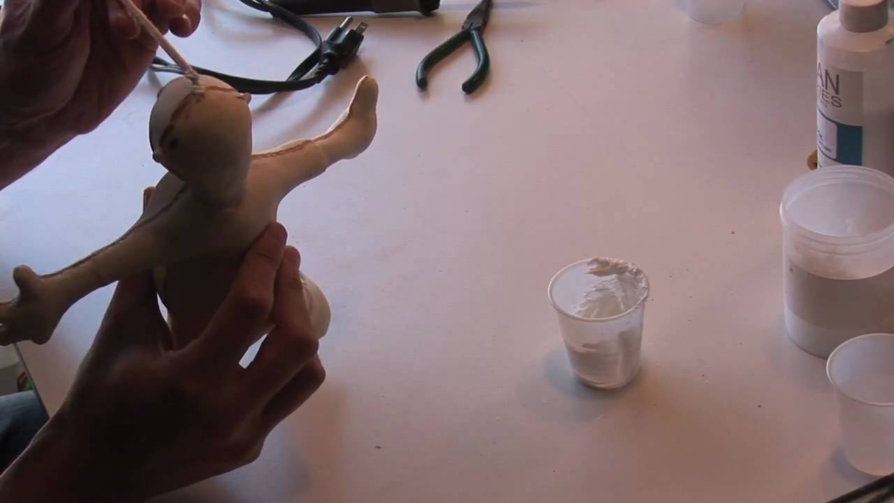 Stop Motion Puppet Making Video 6: Seaming a Foam Latex Puppet